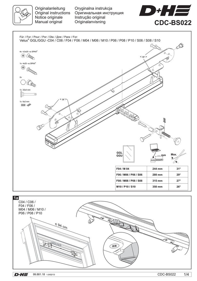 D+H CDC-BS022 User manual