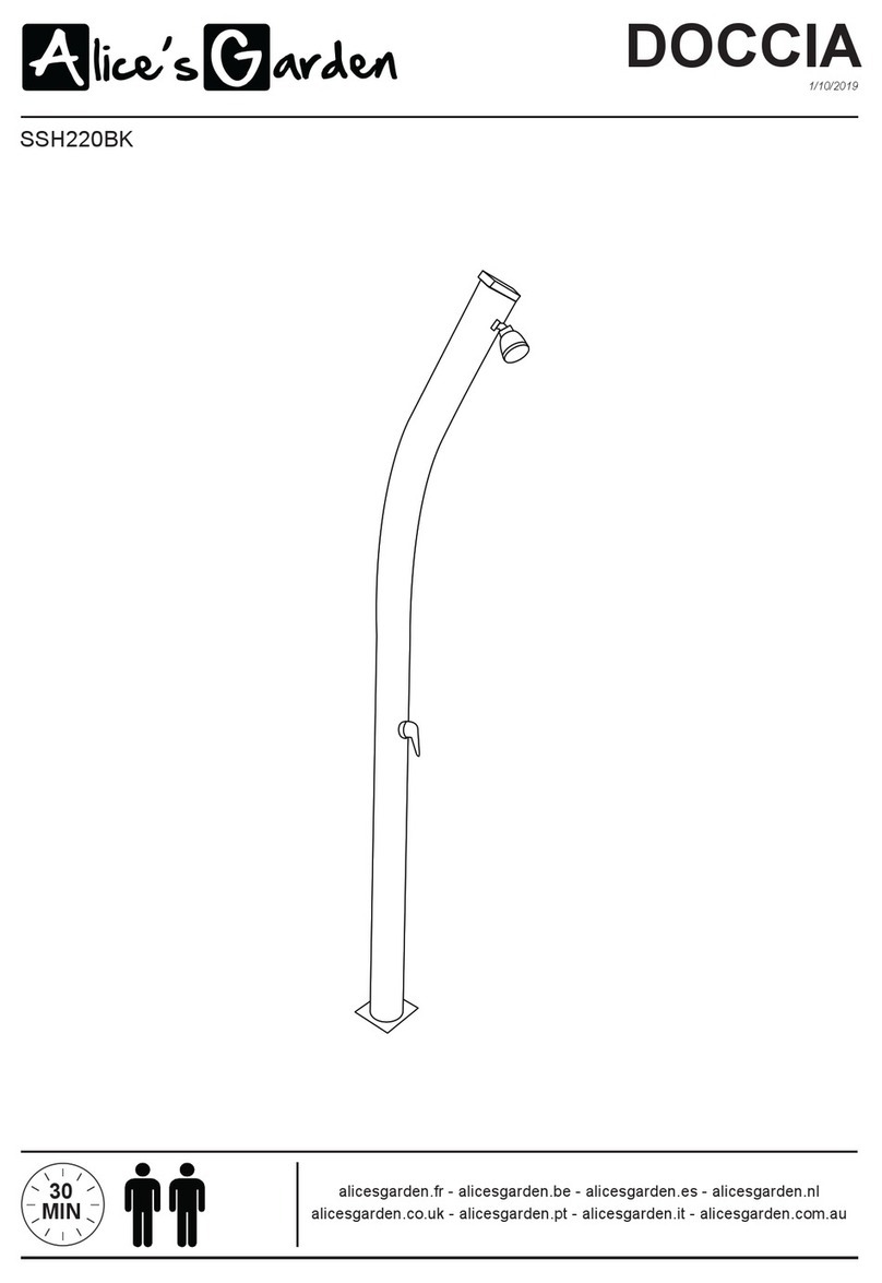 Alice's Garden SSH220BK User manual