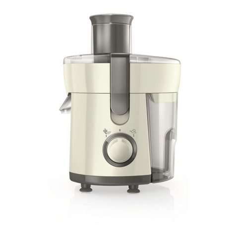 Philips Viva HR1845/31 user manual