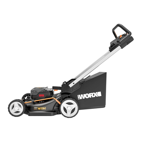 Worx NITRO WG749E User manual