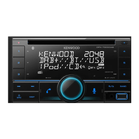 Kenwood DPX-7300DAB quick start guide