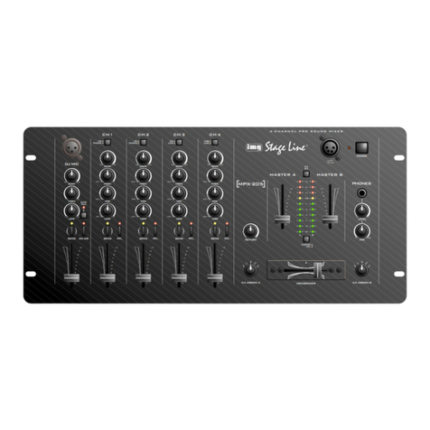 IMG STAGE LINE MPX-205 instruction manual