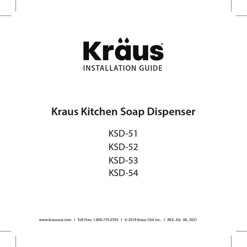 Kraus KSD-54 installation guide