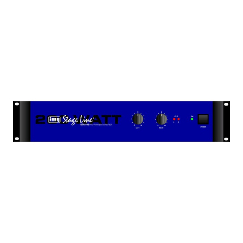 IMG STAGE LINE STA-100 User manual