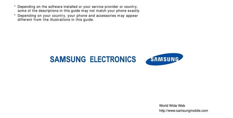 Samsung SCH-U700 User manual Samsung SCH-U700 User manual