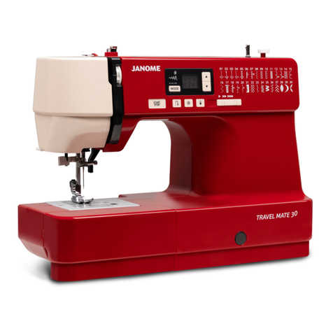 Janome TM30 Instruction book