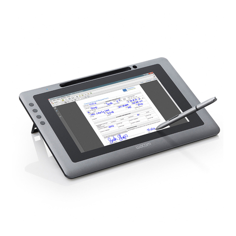 Wacom DTU-1031 Important product information