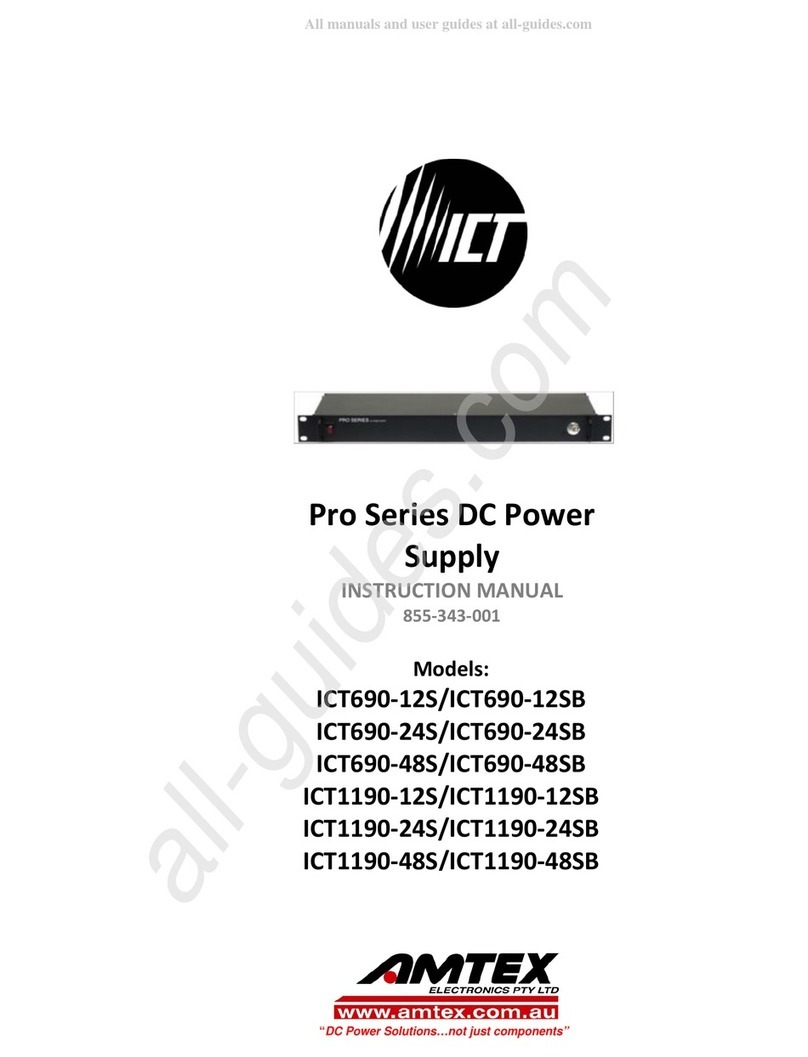 Amtex ICT690-24S instruction manual