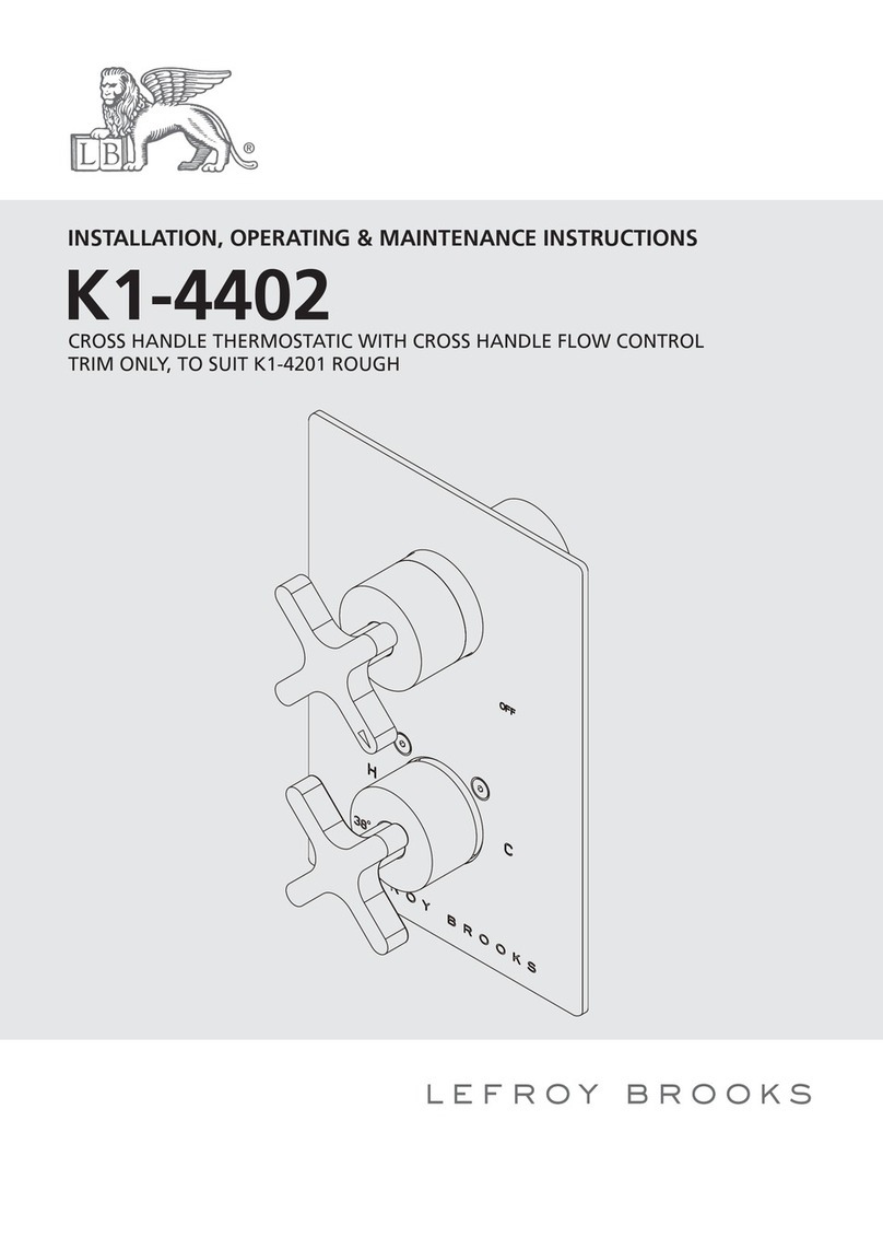 Lefroy Brooks K1-4402 Assembly instructions Lefroy Brooks K1-4402 Assembly instructions