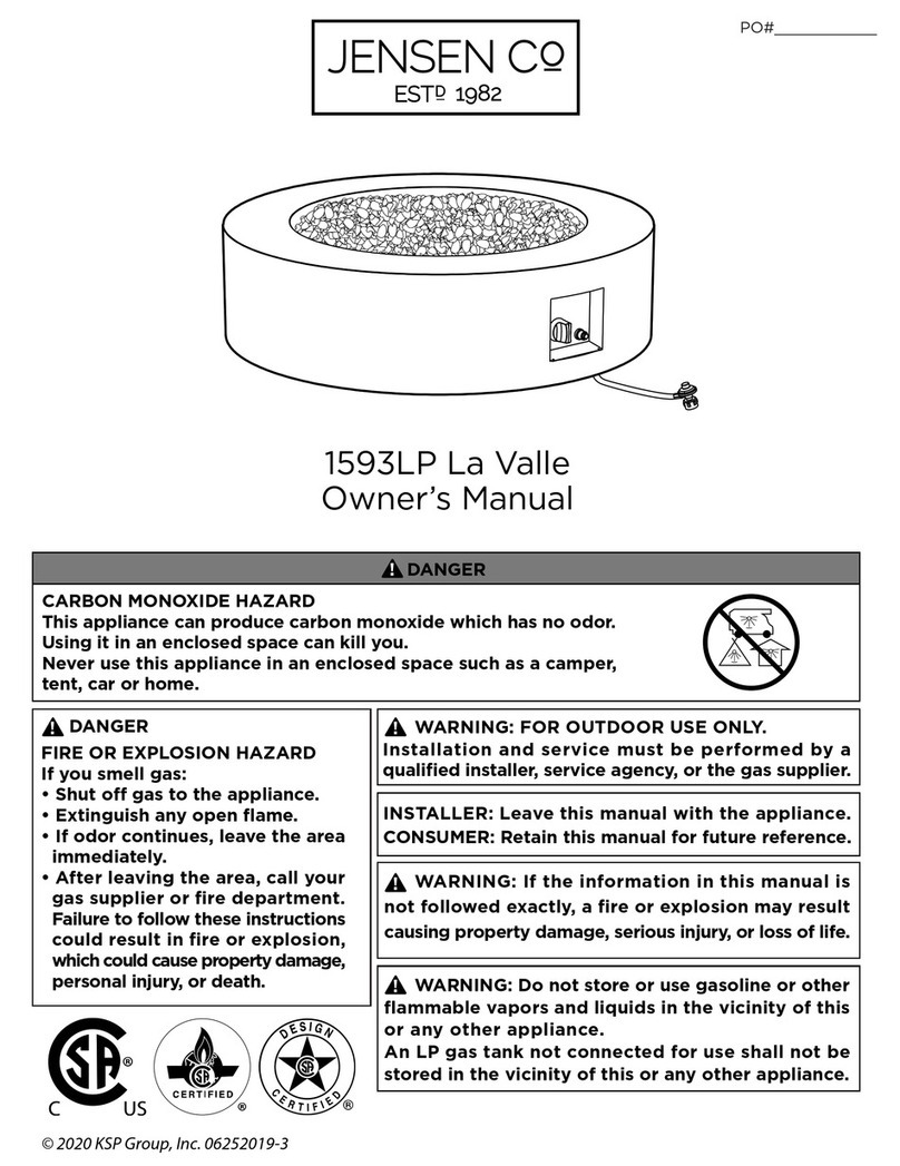 Jensen La Valle 1593LP User manual