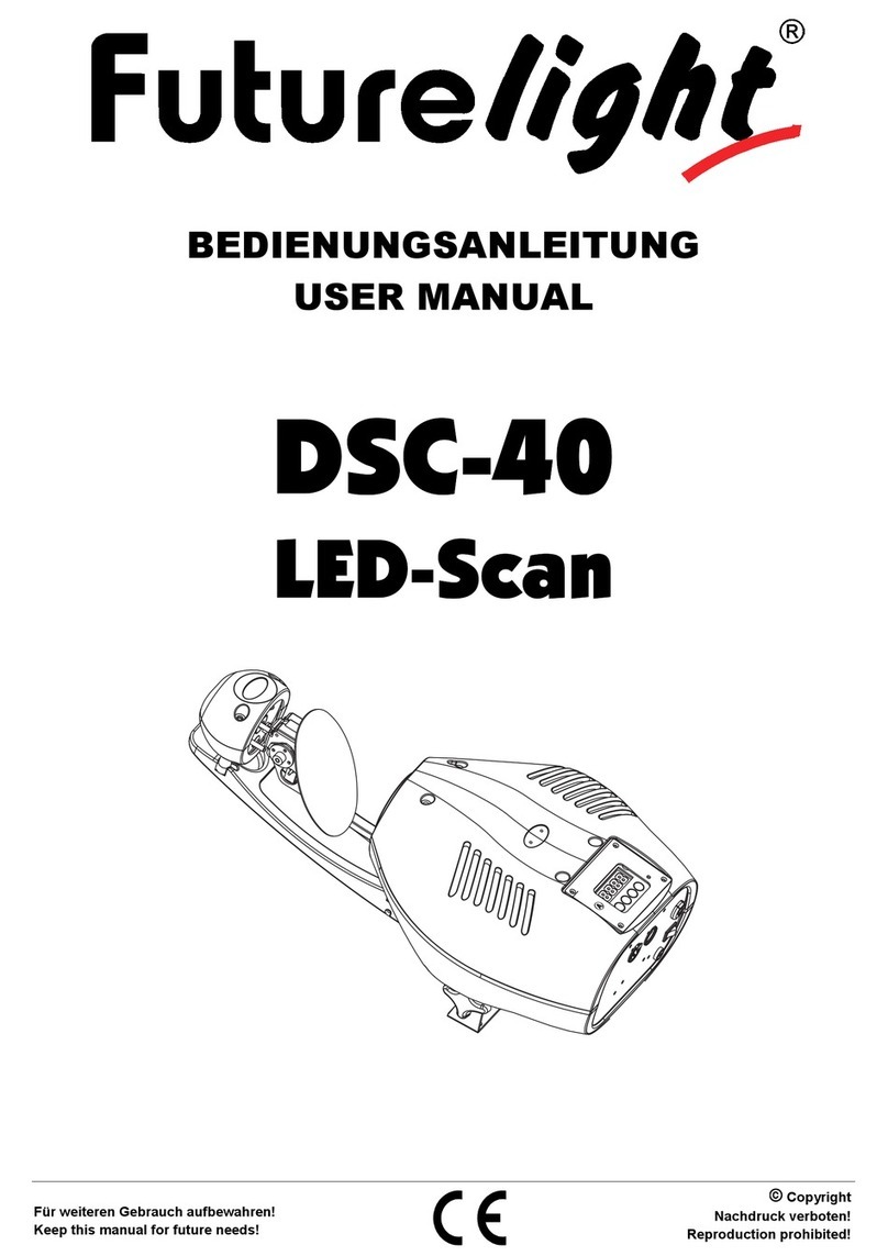 Future light DSC-40 user manual