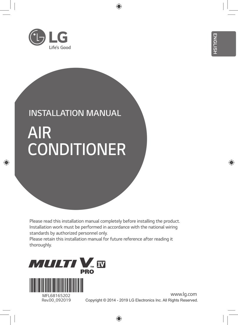 LG MULTI V IV PRO JRUN180LLS4 User manual