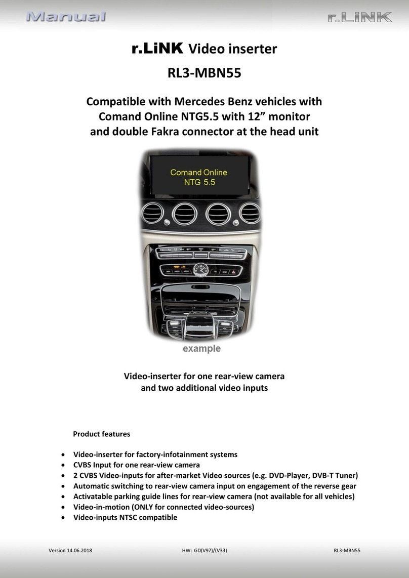 NavLinkz RL3-MBN55 User manual