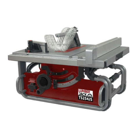Lumberjack TS254JS User manual