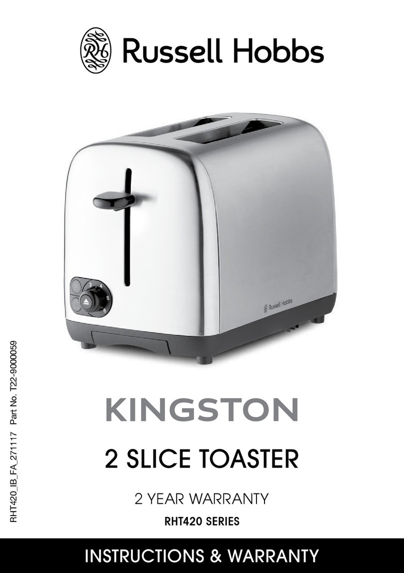 Russell Hobbs KINGSTON RHT420 Series Installation instructions manual