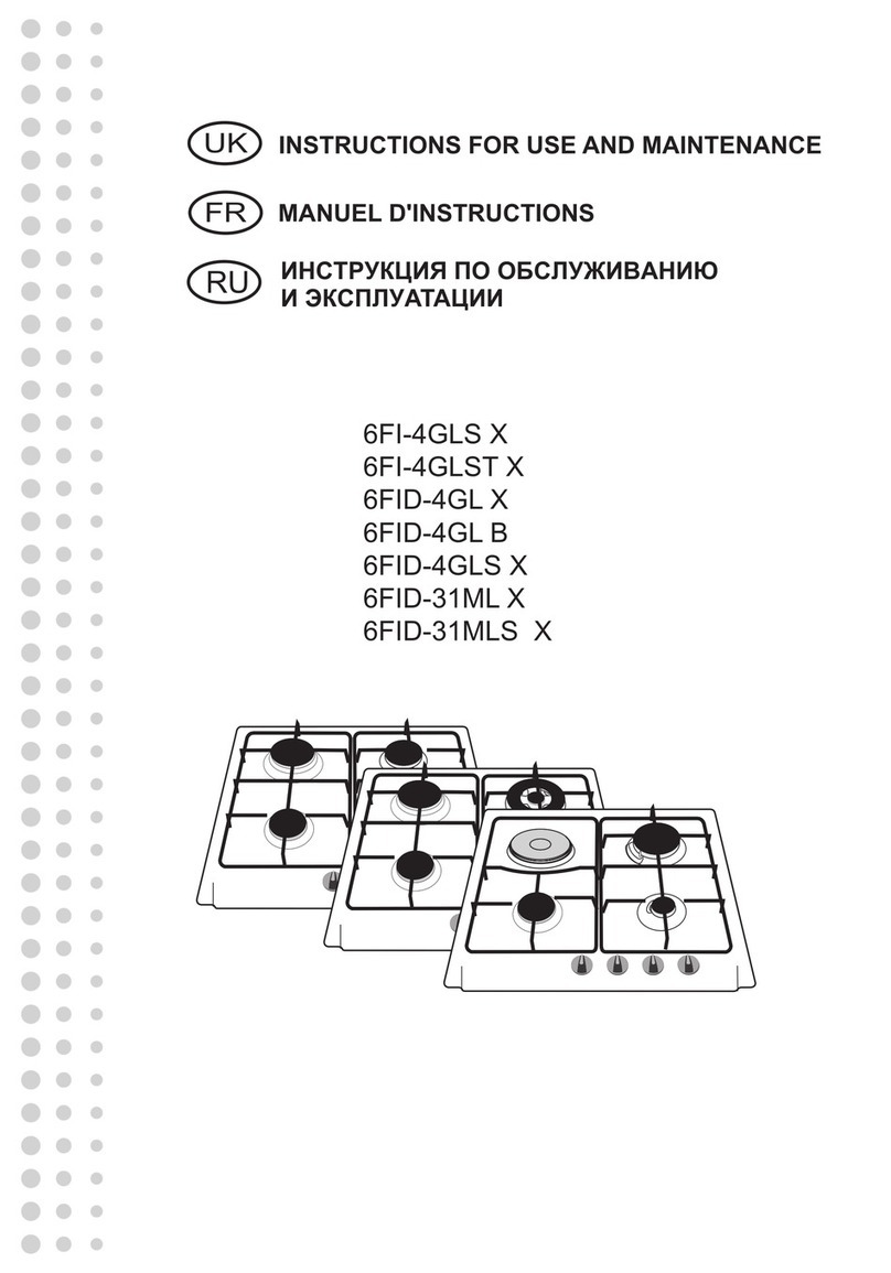 Fagor 6FID-4GL X User manual