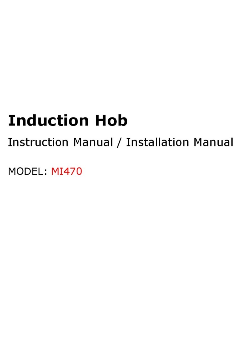 Curtiss MI470 Instruction manual / installation manual