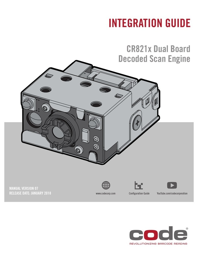 Code CR821 Series Quick setup guide Code CR821 Series Quick setup guide