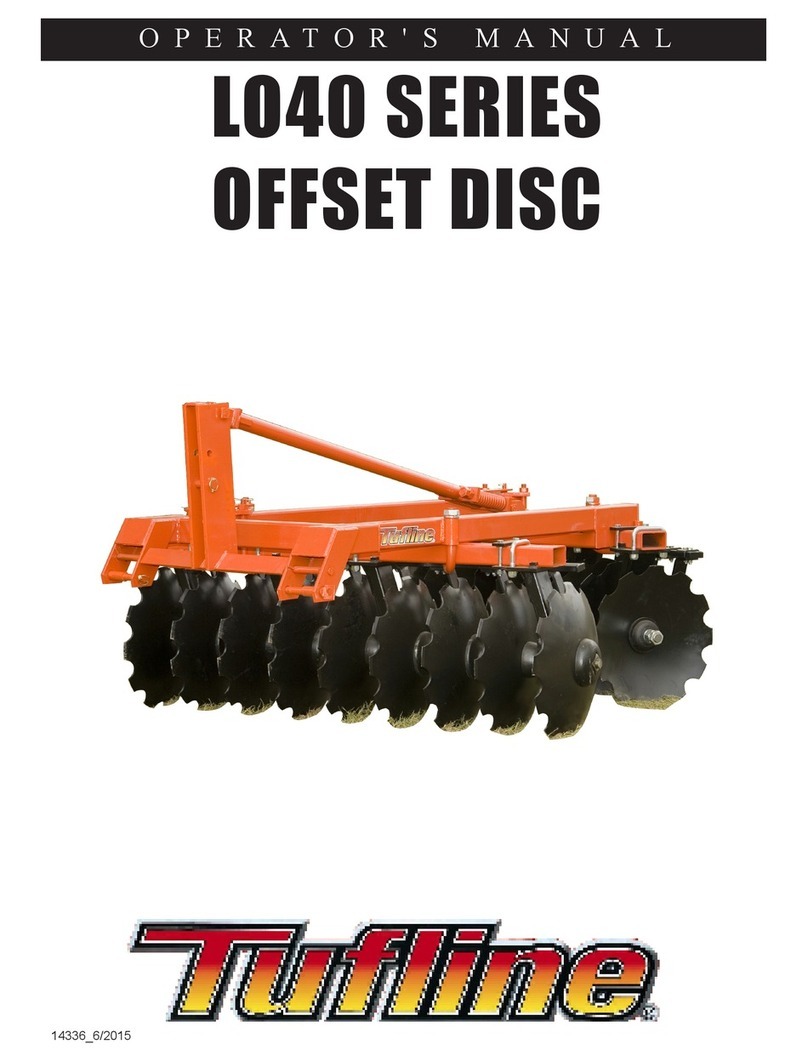 Tufline LO40 Series Operator's manual Tufline LO40 Series Operator's manual
