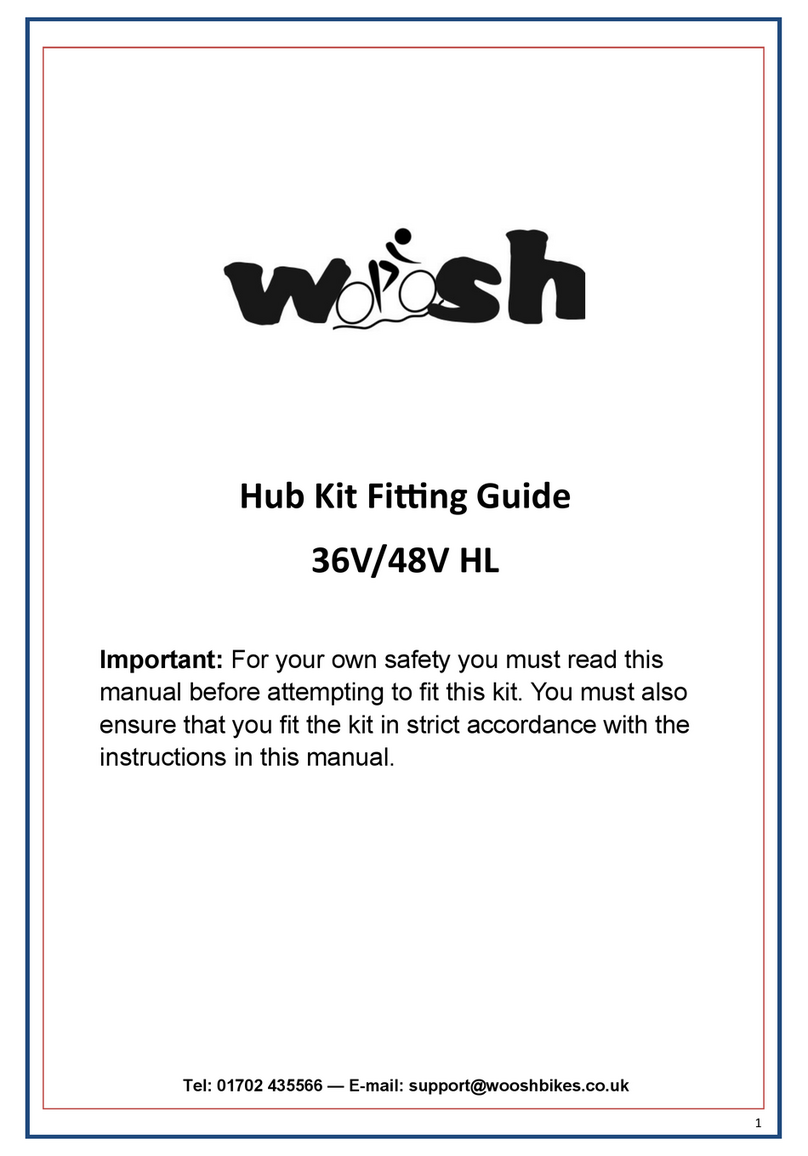 Woosh 36V HL Assembly instructions
