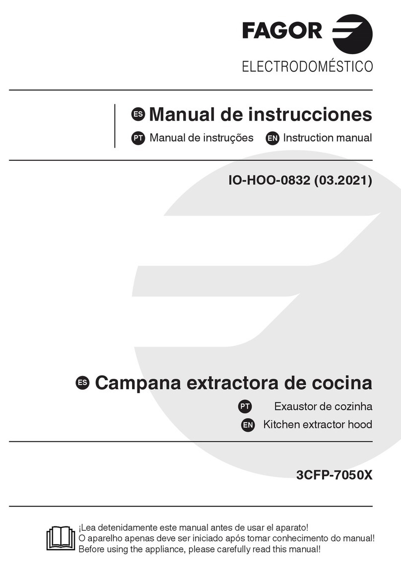 Fagor 3CFP-7050X instruction manual