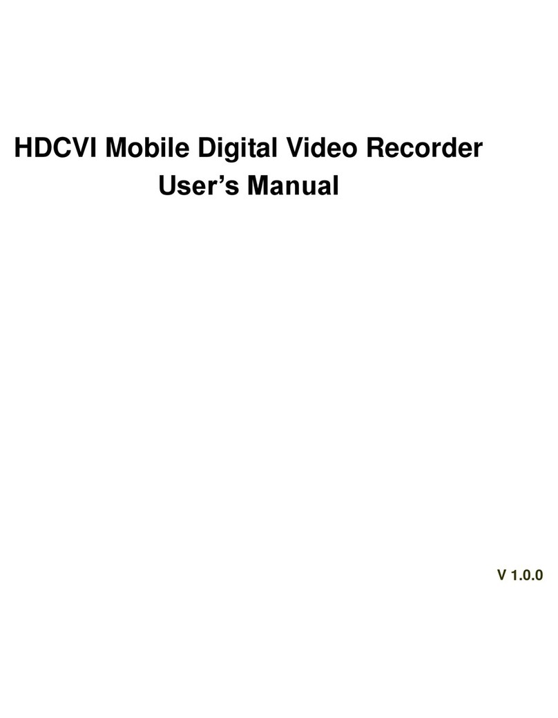 Dahua MCVR5104GCW User manual