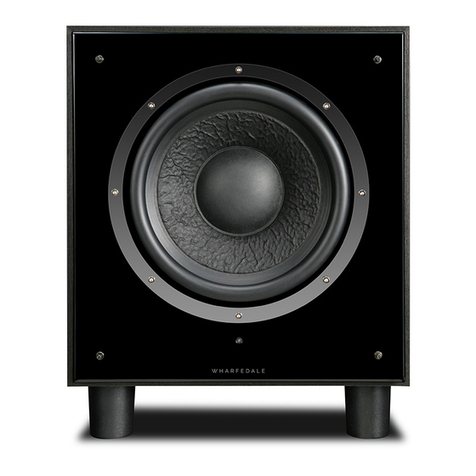 Wharfedale Pro SW-10 user manual