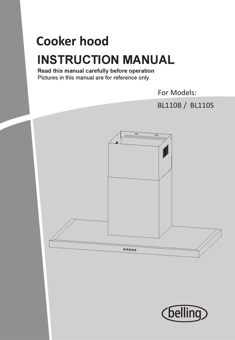 Belling BL110B instruction manual