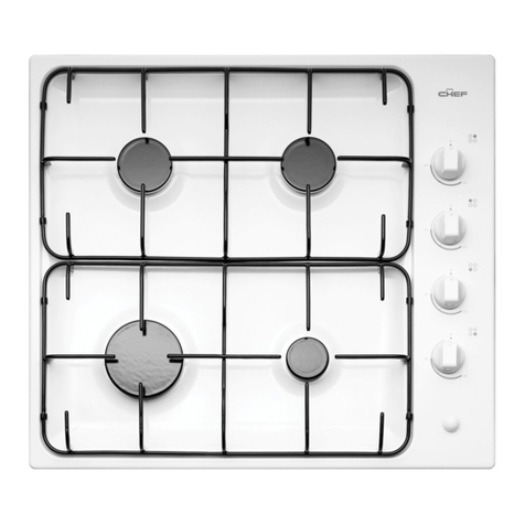 Chef GHR12SW Operating manual