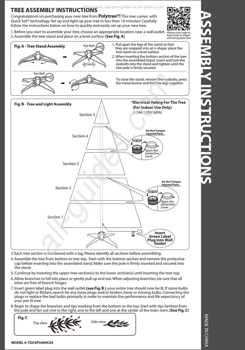 Polytree TGC0P3499C05 Assembly instructions
