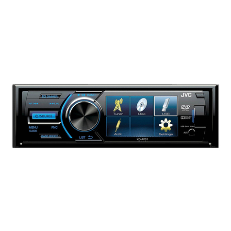 JVC KD-AV31 User manual