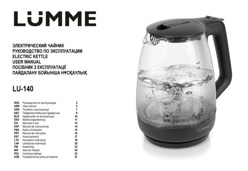 Lumme LU-140 user manual