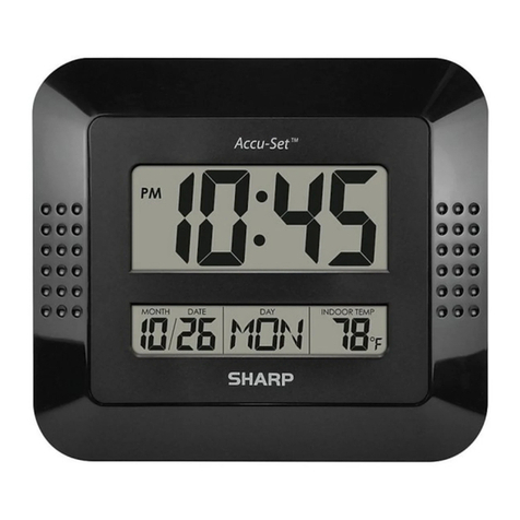 Sharp Accu-Set SPC1010ODX Instruction manual & warranty