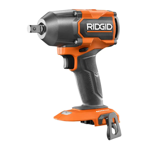 RIDGID R86012PD Operator's manual