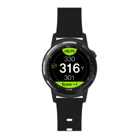 Golfzon Deca GolfBuddy AIMW10 user manual