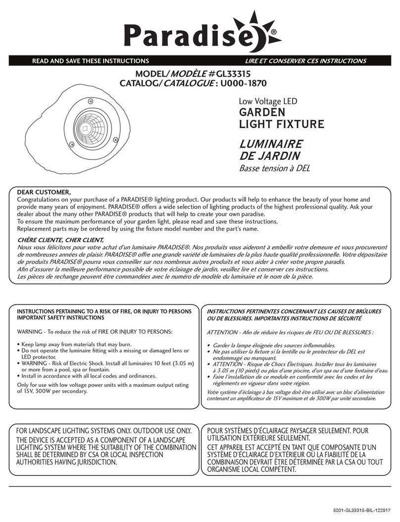 Paradise Datacom GL33315 User manual