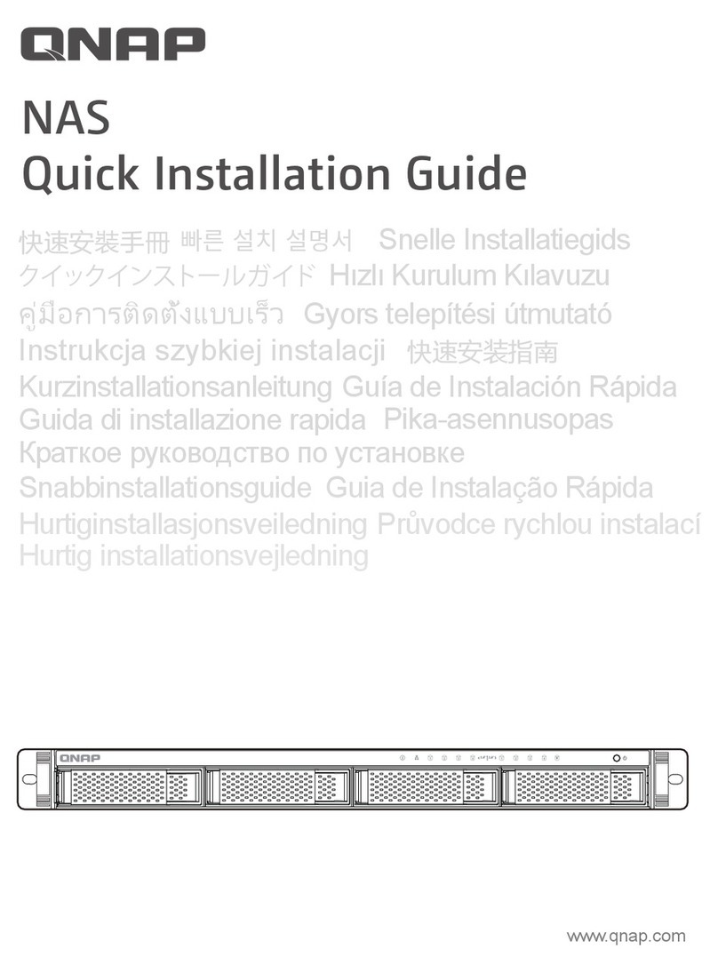 QNAP TS-983XU User manual QNAP TS-983XU User manual