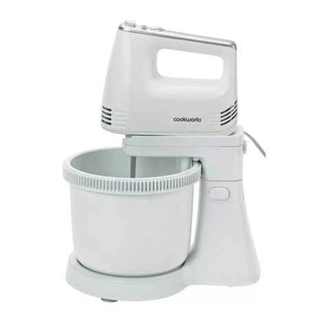 Cookworks HM9108A-GS Care & instruction manual