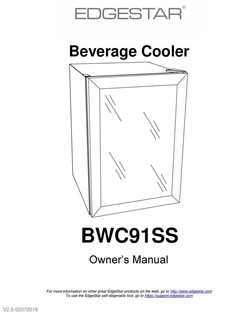 EdgeStar BWC91SS owner's manual