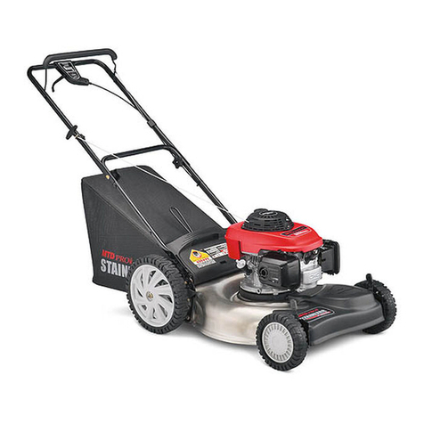 MTD V55D Operator's manual