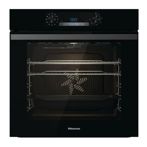 Hisense BI62211CB User manual