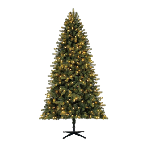 Home Accents Holiday TG76P3943D03 manual