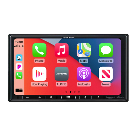 Alpine iLX-407A User manual