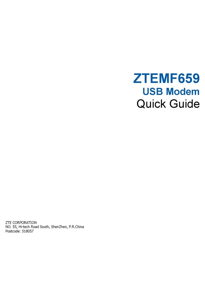 Zte MF659 quick guide