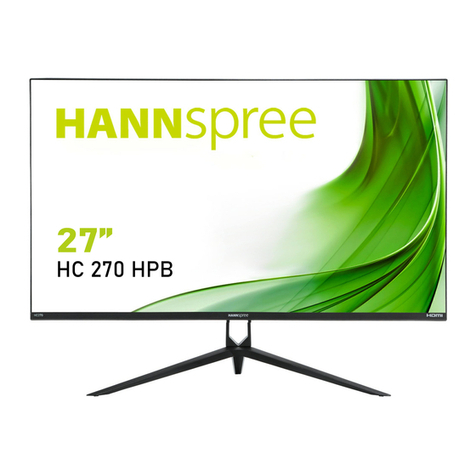 HANNspree HC270HPB User manual HANNspree HC270HPB User manual