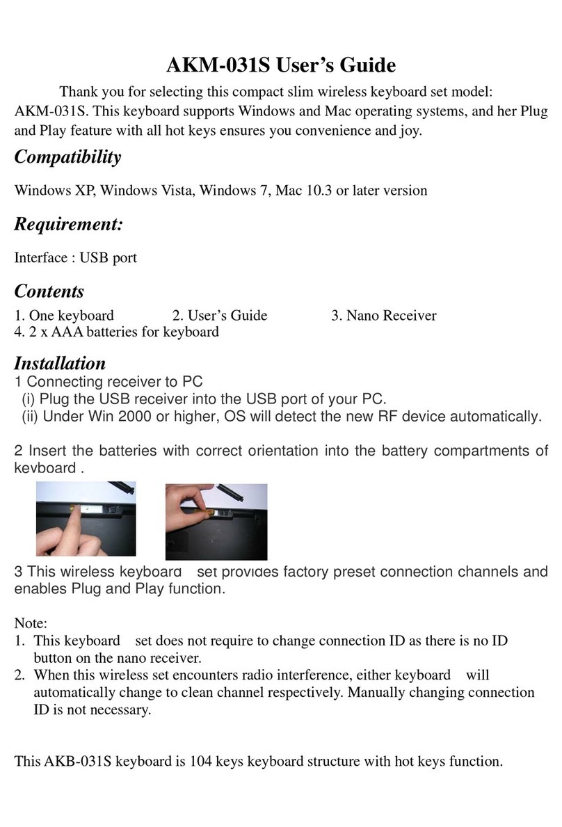 Sysgration AKM-031S user guide