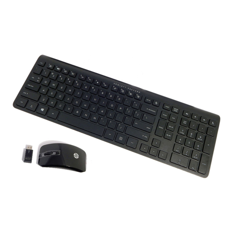 HP KBRF7171 user manual