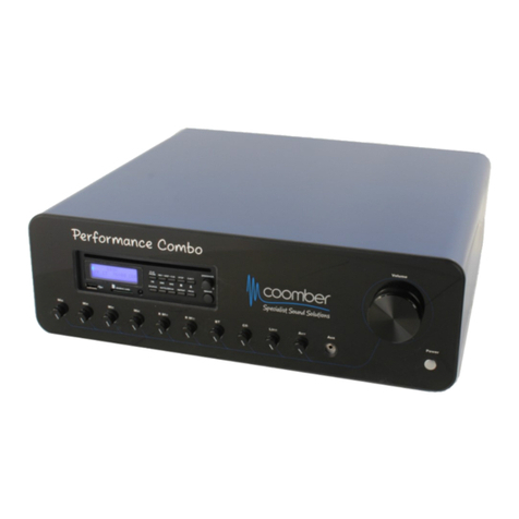 Coomber Performance Combo UHF2 Product instruction manual