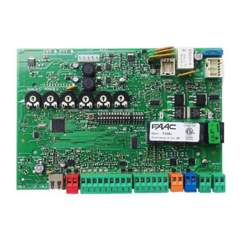 FAAC E024 U User manual