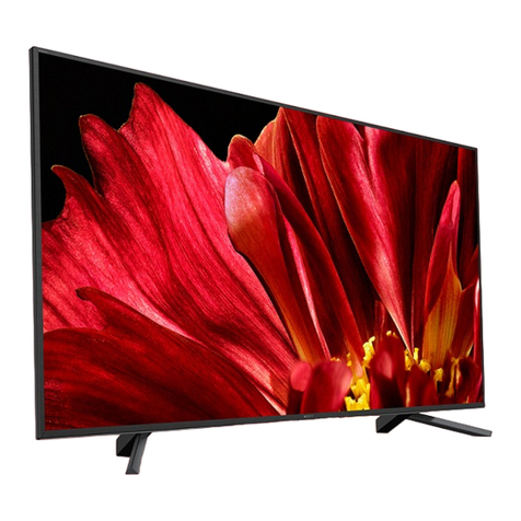 Sony BRAVIA KD-75Z9F User manual